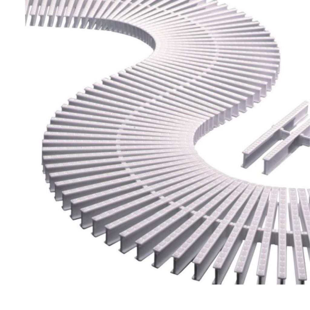 [0203717] MODULO REJILLA REBOSADERO CURVO 245 MM 11108