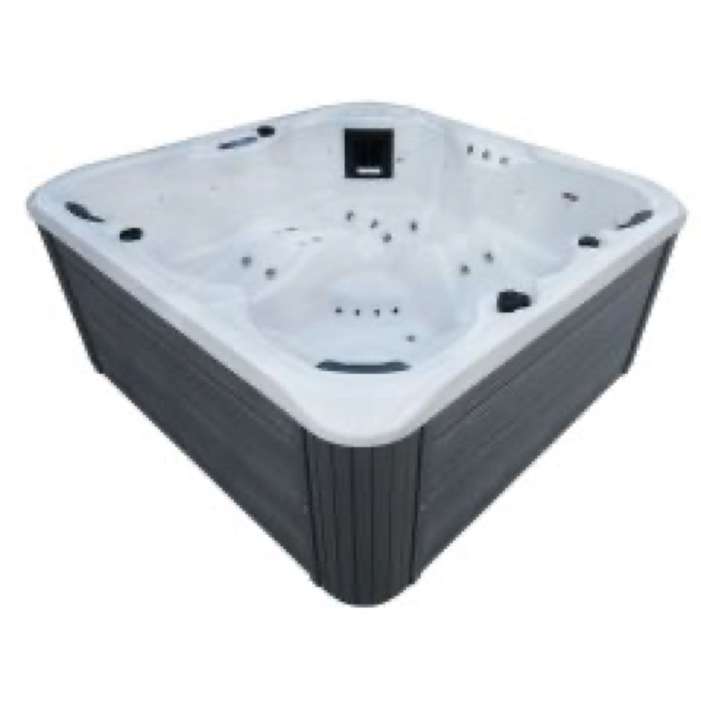 [135075] NATUSPA S 552 WHITE MARBLE + ESCALERA + COBERTOR GRIS