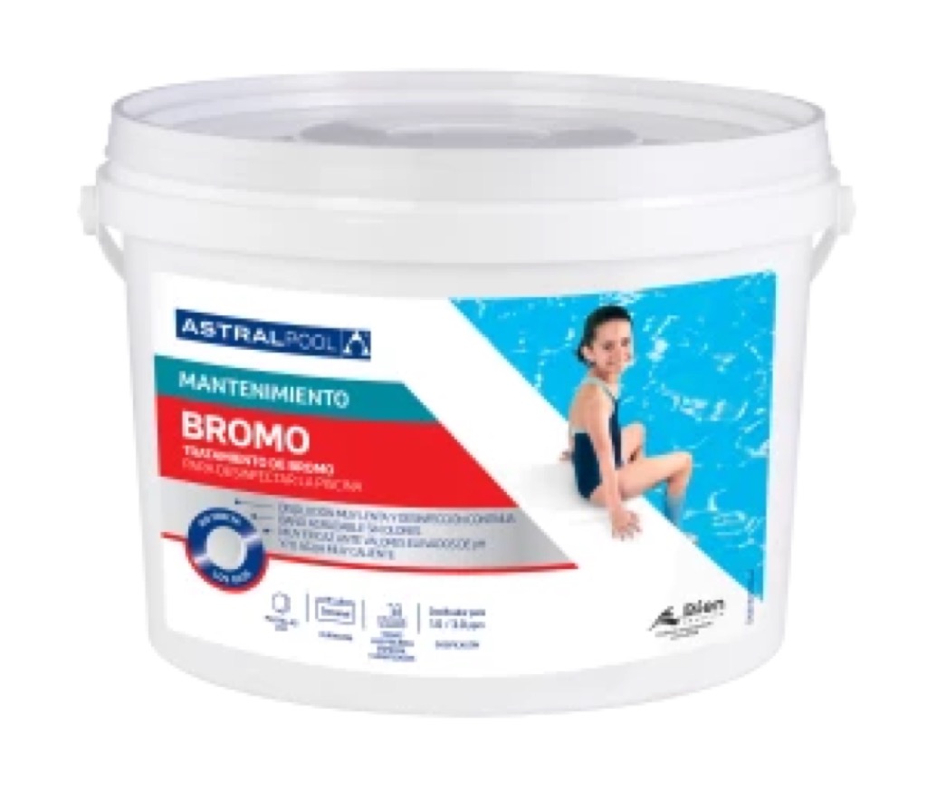 [16550] BROMO EN TABLETAS 20 g 5 kg (4 UNIDADES)