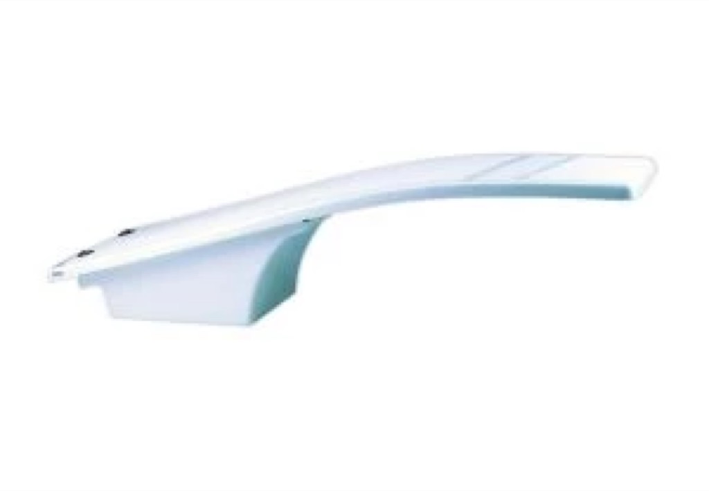 [21392] PALANCA SALTOS DYNAMIC 1'61 M FLEXIBLE BLANCA