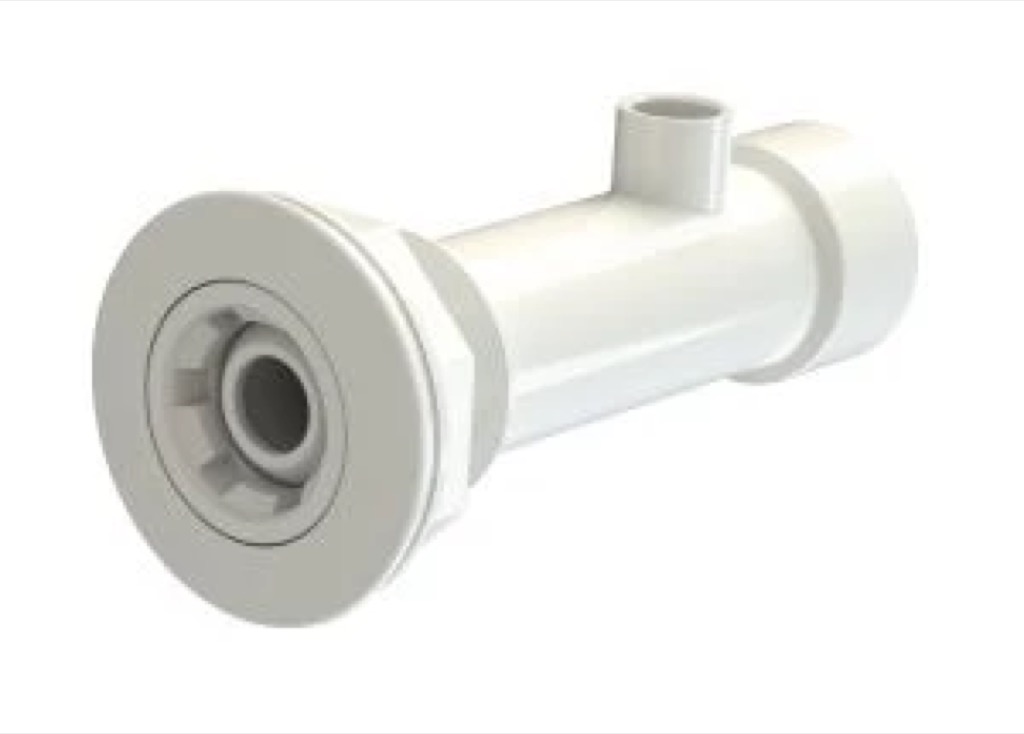 Kit hidromasaje para piscina hormigón 190mm Blanco