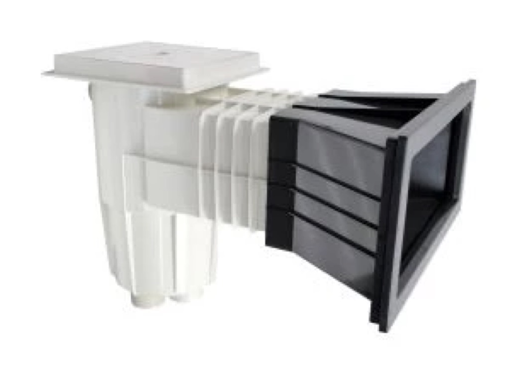SKIMMER 15 L PISCPREF. BOCA APLIACIÓN T.CUADR. EMB. GRIS ANTRACITA