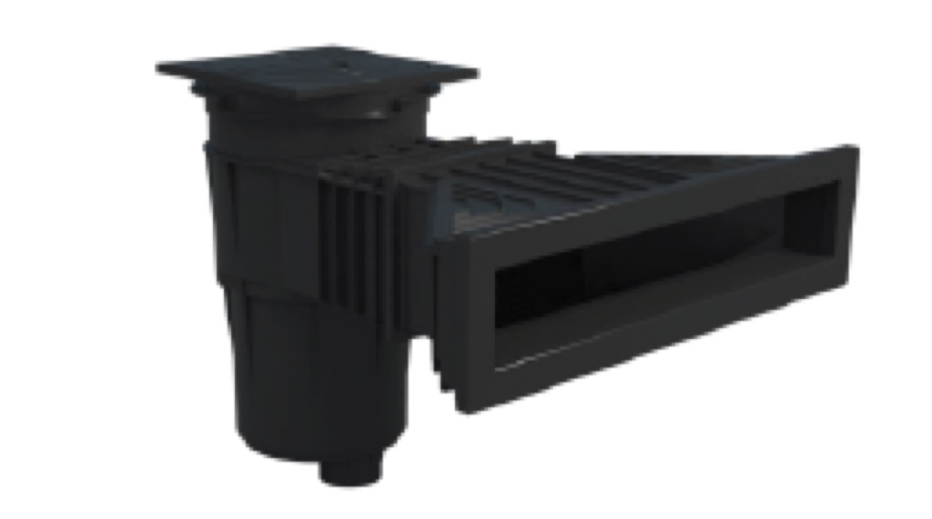 SKIMMER 17,5L NORM PISC. HORM BOCA STANDARD TAPA CUADRADA