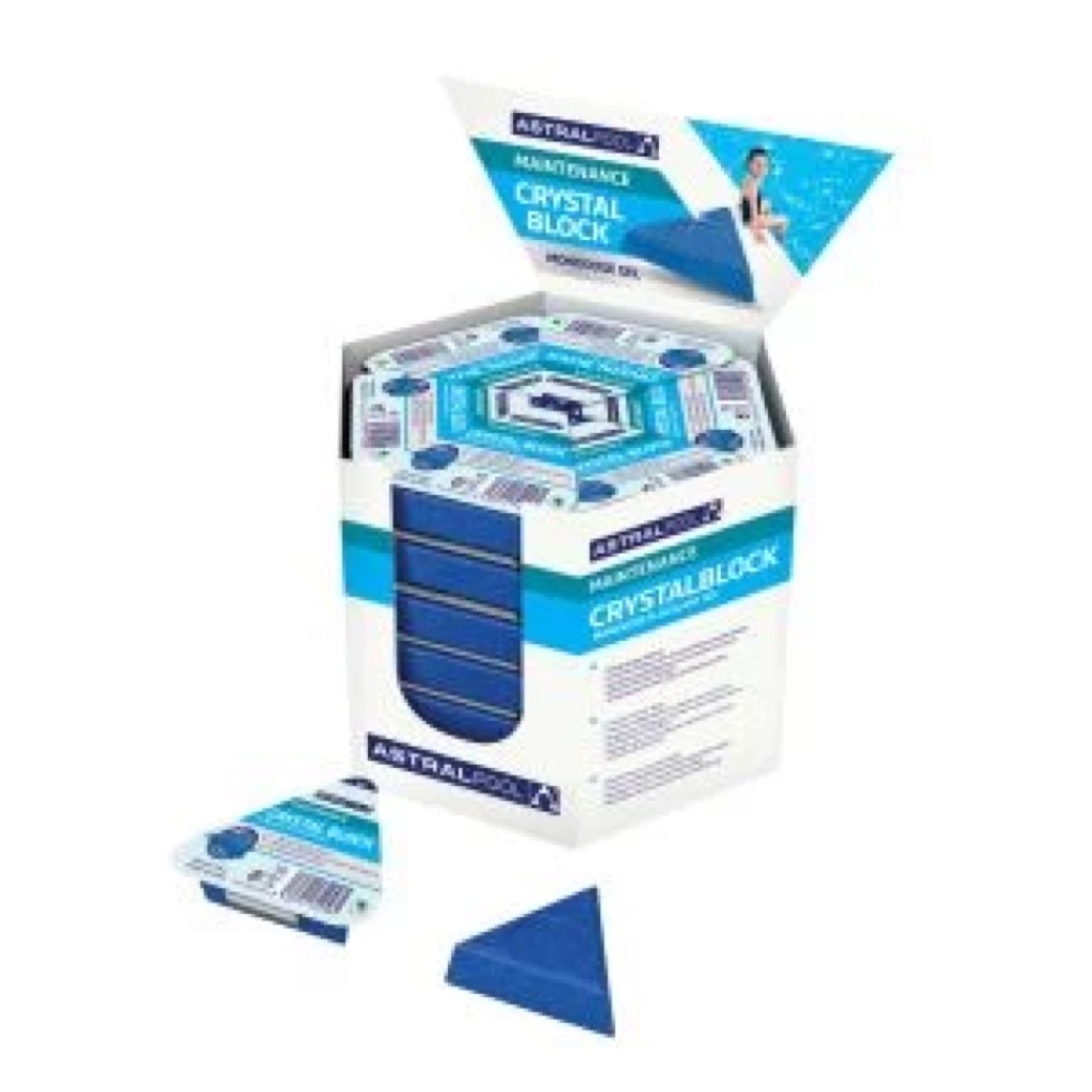 [67558] CRYSTALBLOCK - FLOCULANTE GEL MONODOSIS (36 UNIDADES)