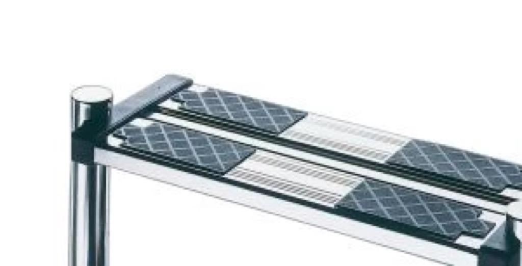 PELDAÑO SEGURIDAD DOBLE SUPERF. AISI316