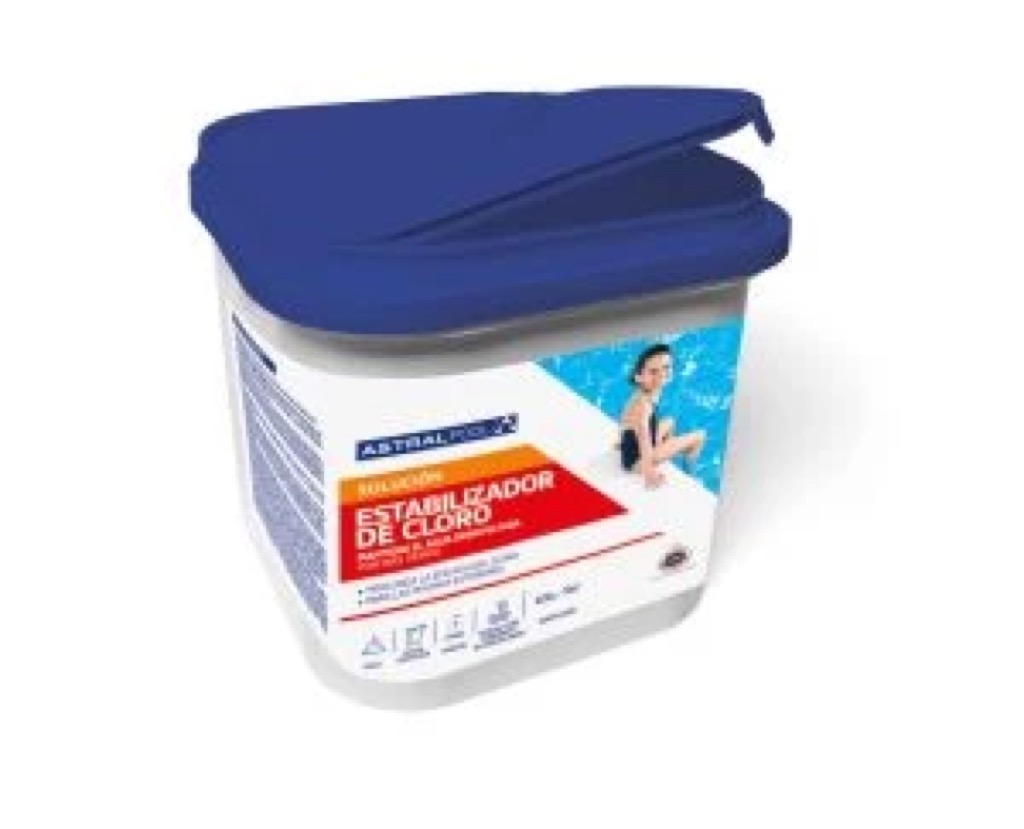 [72812] ESTABILIZADOR DE CLORO 4,5 kg (4 UNIDADES)