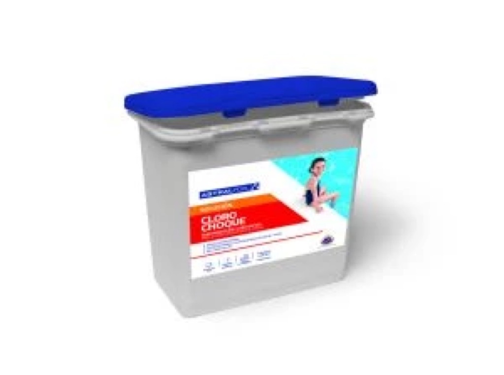 [75156] CLORO DE CHOQUE 1 kg - FORMATO CUADRADO (18 UNIDADES)