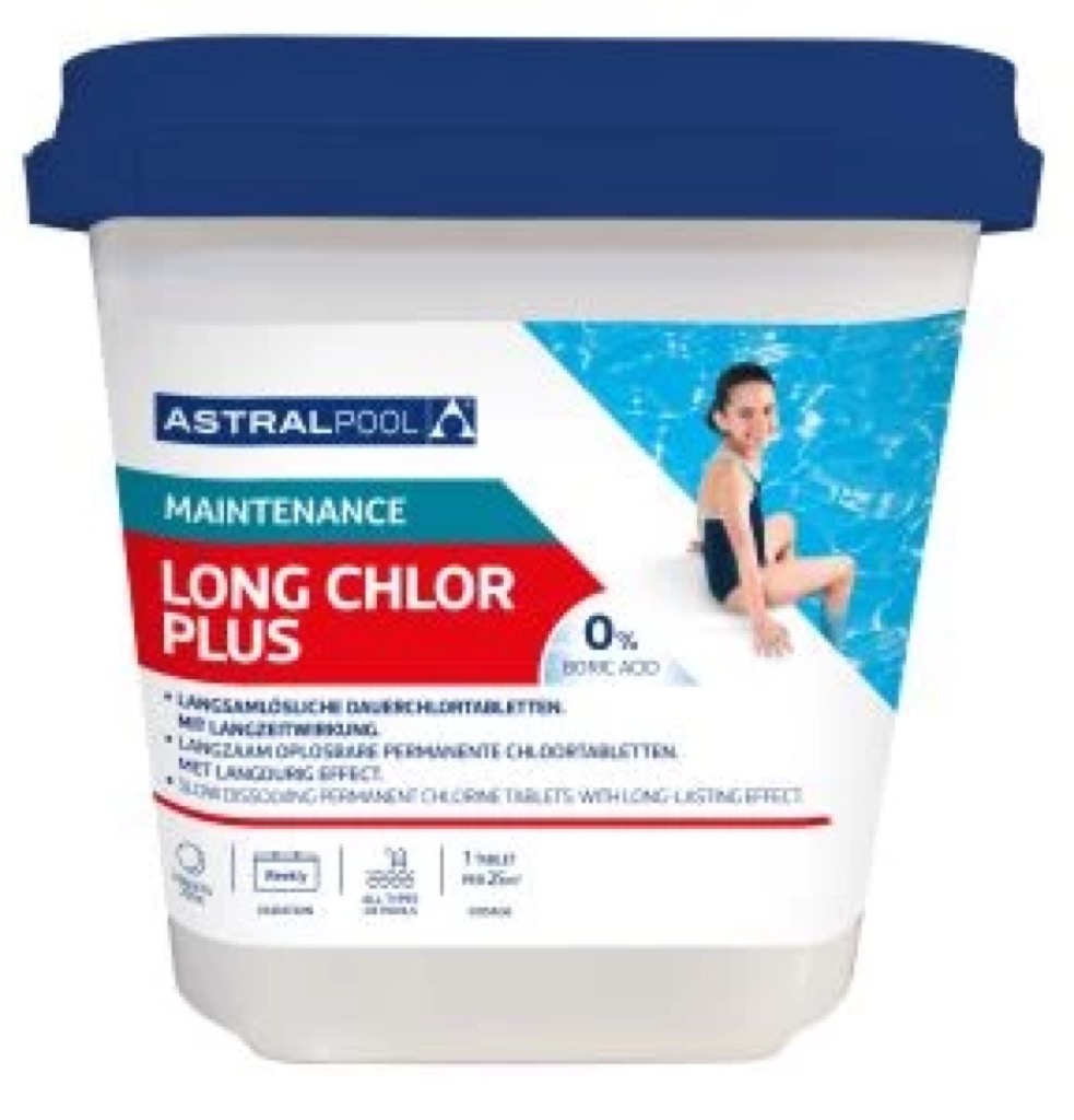 [75303] CLORO LENTO 250 g 0% Bórico - 5 Kg (4 UNIDADES)