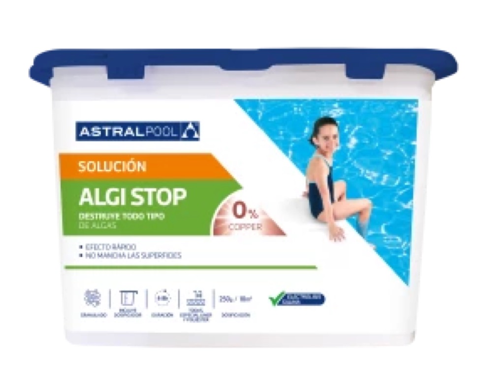 [76791] ALGISTOP 0% COBRE 1 KG (18 UNIDADES)